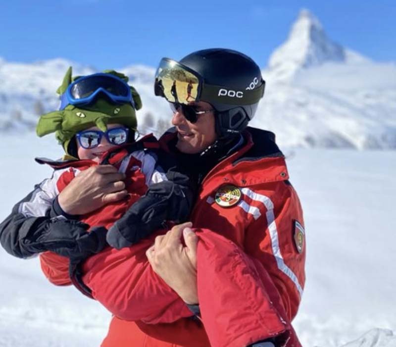 Ski lessons for children